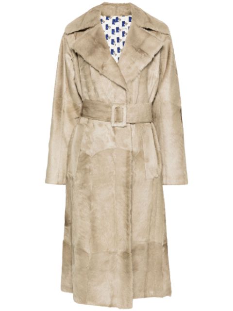 Affordable Burberry brushed trench coat Women