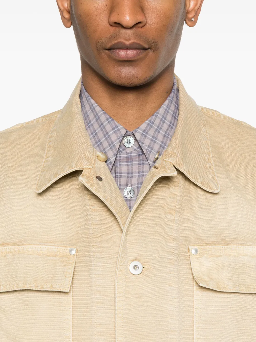 Auralee コットン ジャケット | ニュートラル | FARFETCH JP