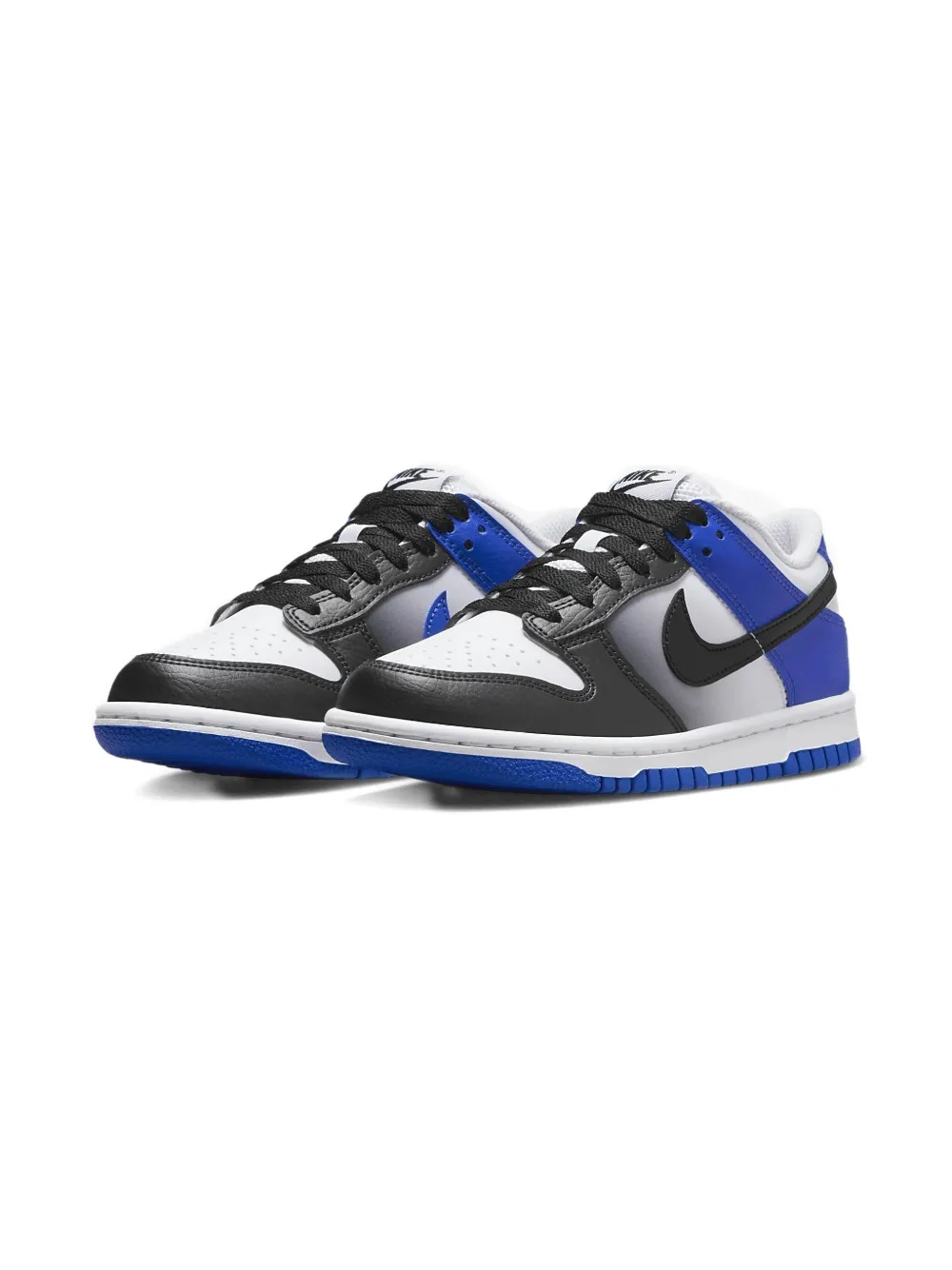 Nike Kids Dunk Low "Game Royal" sneakers Black