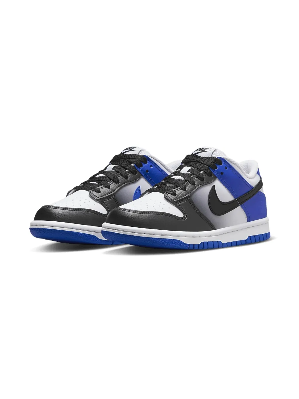 Nike Kids Dunk Low "Game Royal" sneakers Black