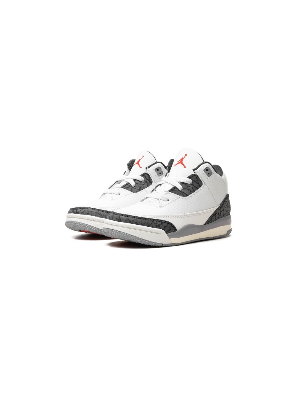 Jordan Kids Air Jordan 3 "Cement Grey" sneakers Wit