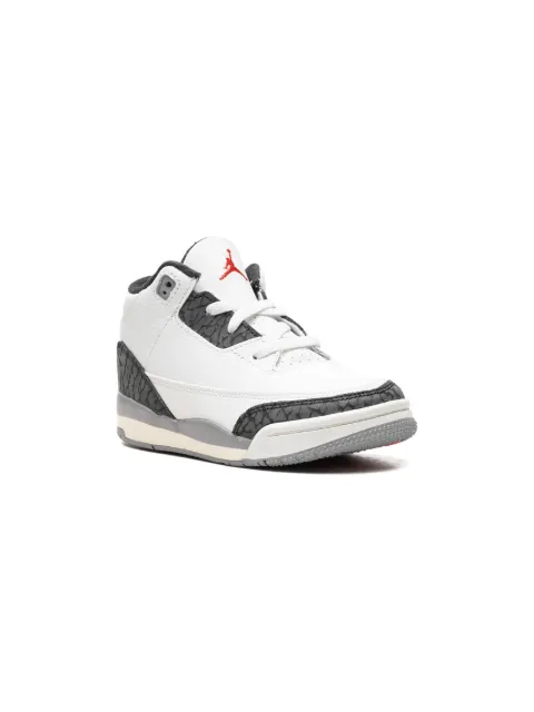 Jordan Kids Air Jordan 3 "Cement Grey" sneakers
