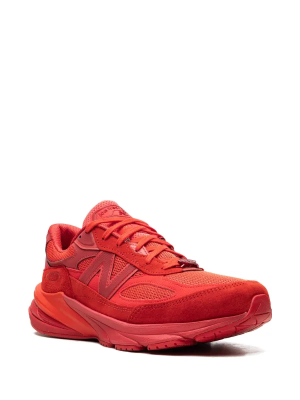 New Balance x Joe Freshgoods 990v6 Paris Red Sneakers Rood FARFETCH NL