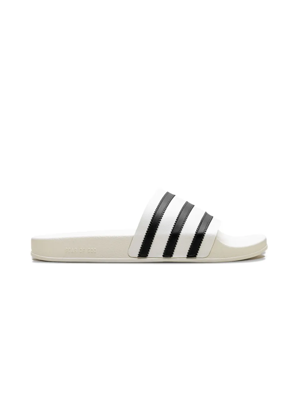 Adidas Originals X Fear Of God Athletics Adilette "cream White" Slides