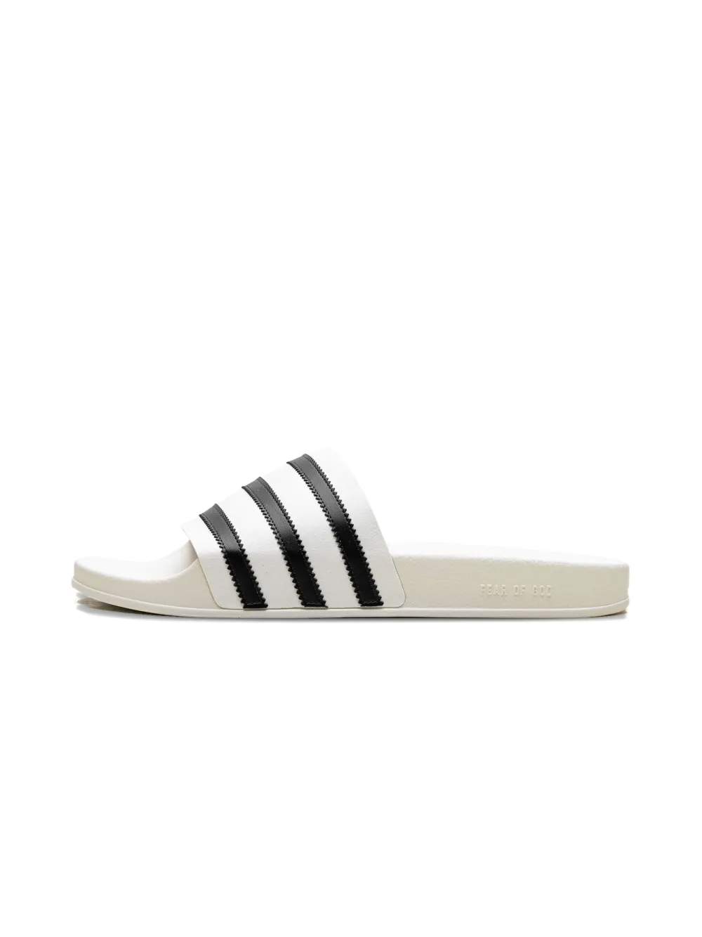 Adidas Originals X Fear Of God Athletics Adilette "cream White" Slides