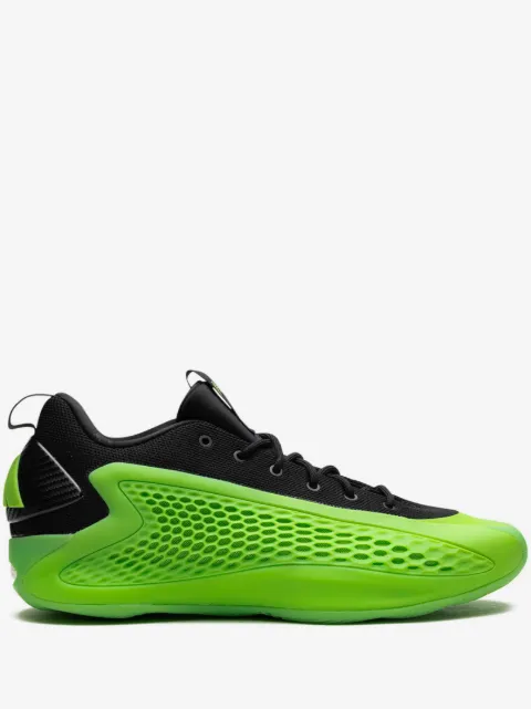 adidas Anthony Edwards 1 Low "Slime - Lucid Lime/Aurora Ink/Core Black" Sneakers