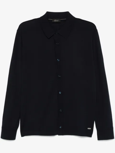 Brioni fine-knit cardigan