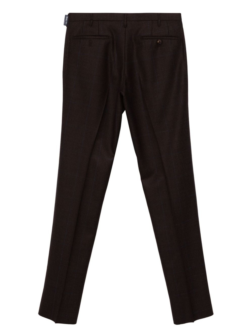 Rota checked trousers - Bruin