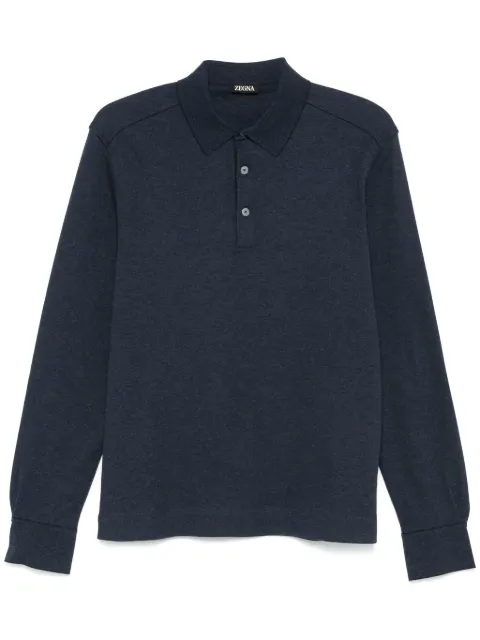 Zegna jersey polo shirt