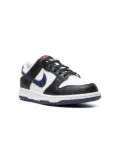 Nike Kids Dunk Low ""Black/White/University Red/Midnight Navy"" sneakers