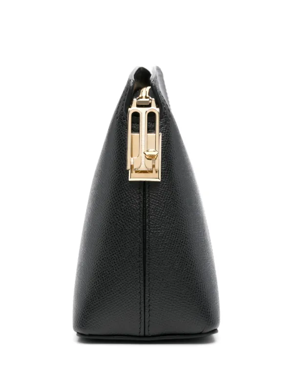 VICTORIA BECKHAM】 テクスチャードレザークラッチバッグ