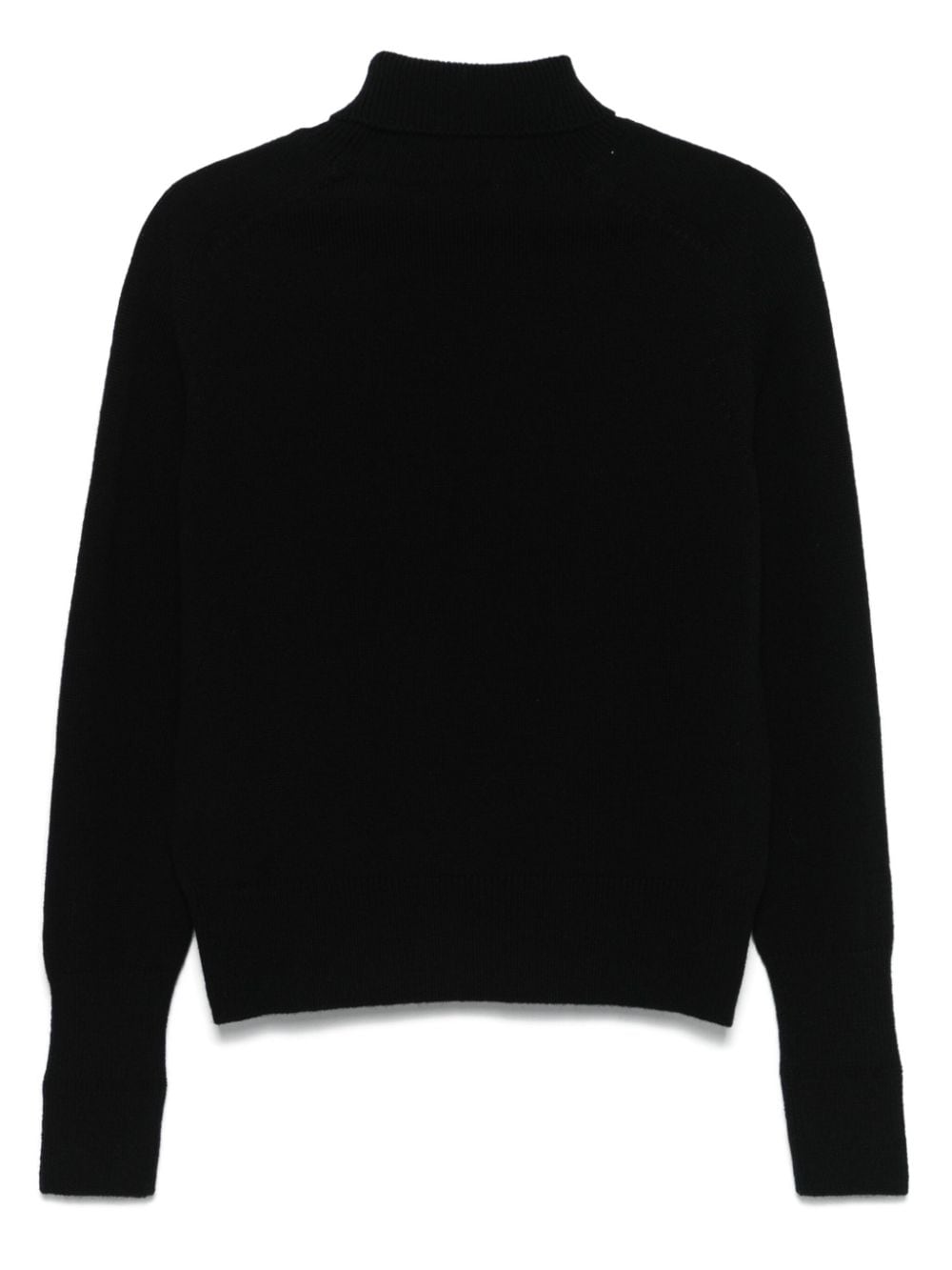 Shop Victoria Beckham Roll-neck Sweater In Black