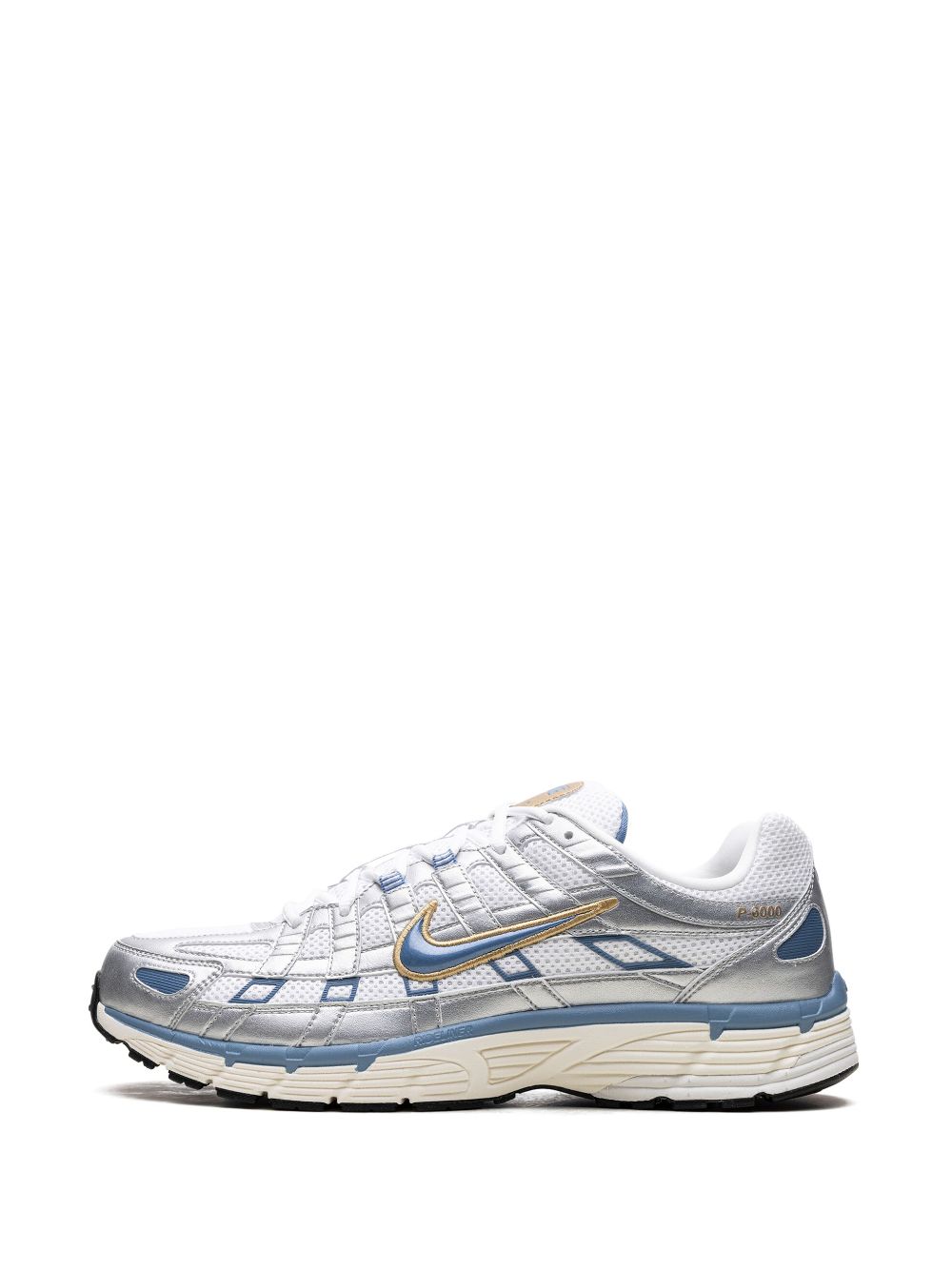 Nike P-6000 "Metallic Silver Aegean Storm" sneakers Wit