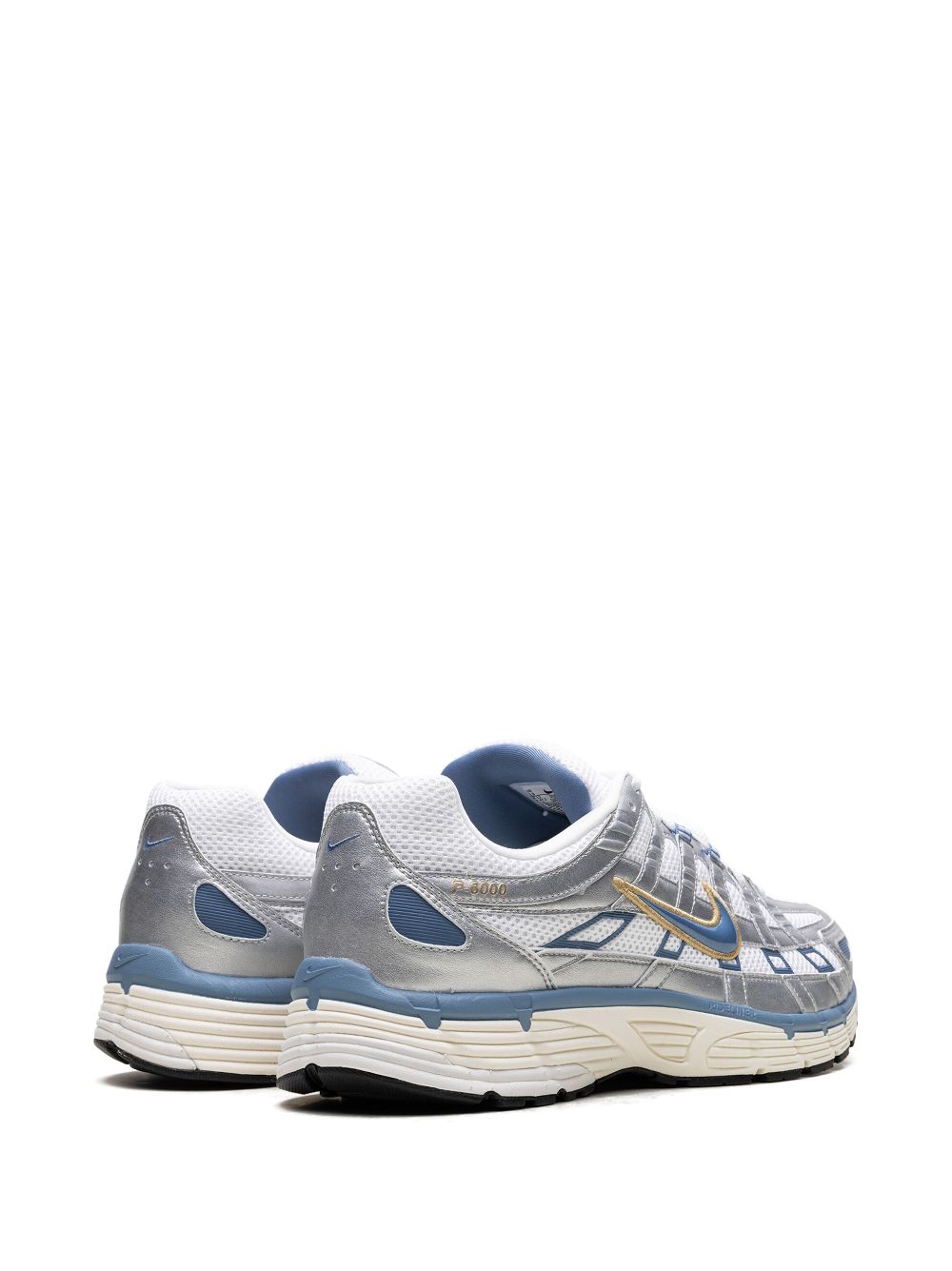 Nike P-6000 "Metallic Silver Aegean Storm" sneakers Wit