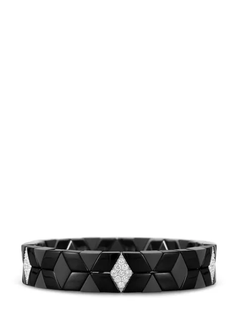Roberto Demeglio pulsera de cerámica con diamante