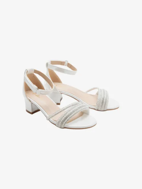 Tulleen sandalias con detalles de strass
