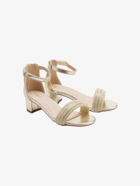 Tulleen sandalias con detalles de strass
