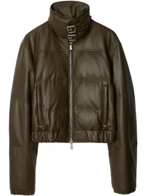 Burberry（バーバリー）メンズ レザージャケット - FARFETCH