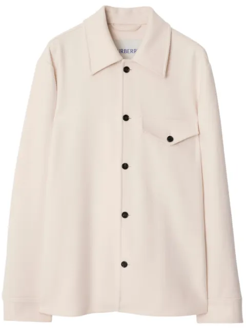 Burberry кашемировая куртка-рубашка