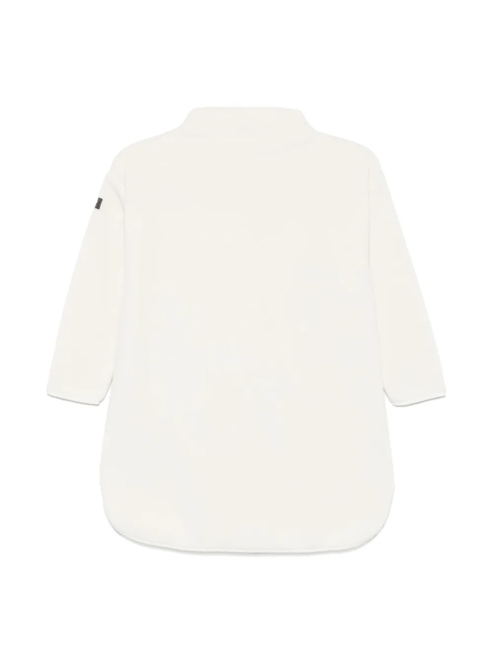 Il Gufo Fleece mini-jurk - Wit
