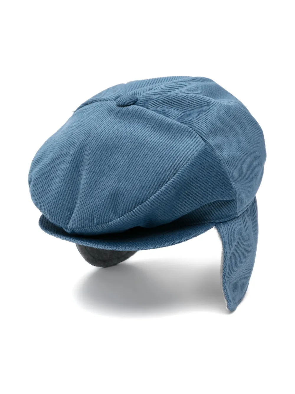 Colorichiari Corduroy Baker Boy Hat Blue FARFETCH UK