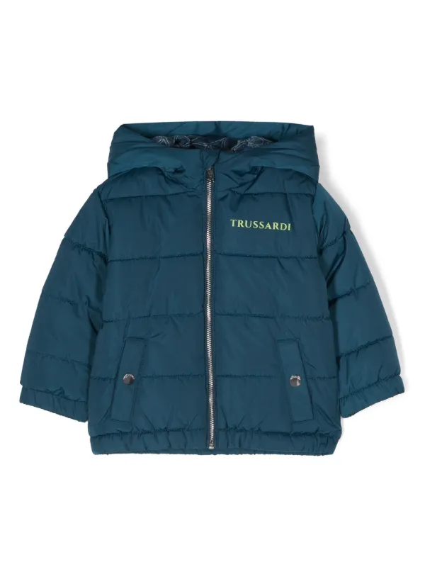 Trussardi Junior Padded Jacket Blue