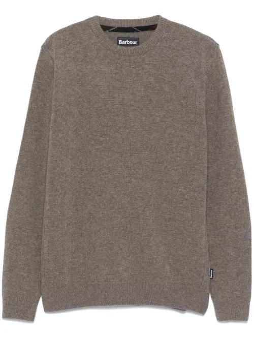 Barbour pull en laine - Gris - Barbour - Modalova