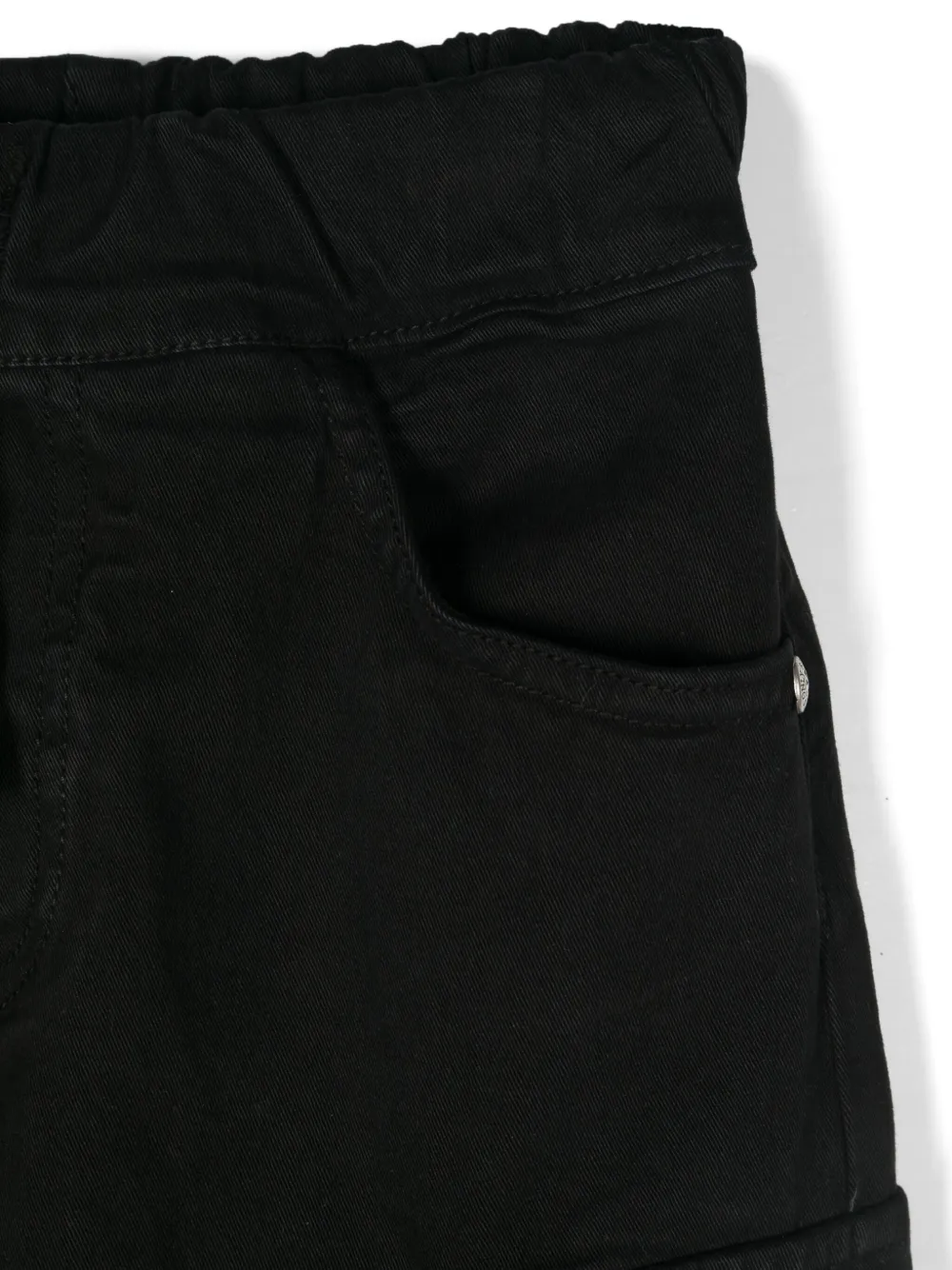 John Richmond Junior Cargo broek met twill weving Zwart