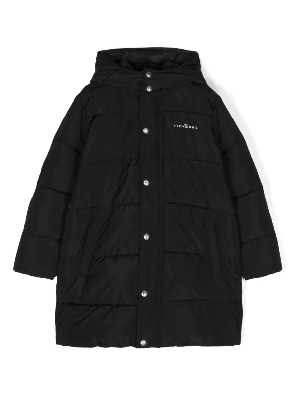 John Richmond Junior Padded Coat Black