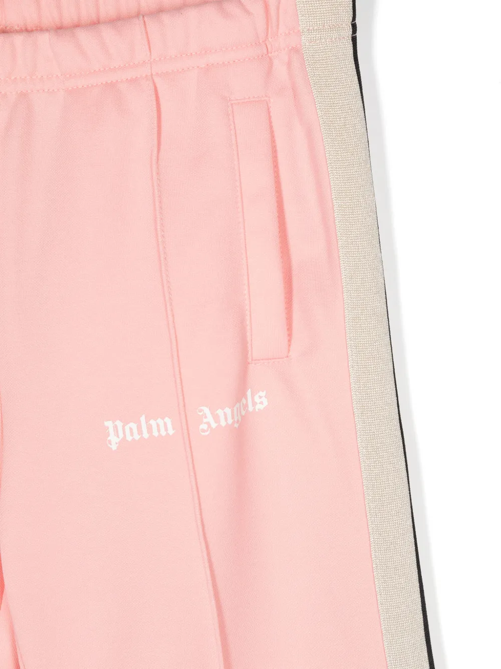 Palm Angels Kids Trainingsbroek met logoprint Roze