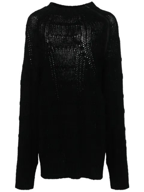 Yohji Yamamoto fisherman's knitted sweater
