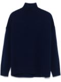 Victoria Beckham cut-out sweater - Blue