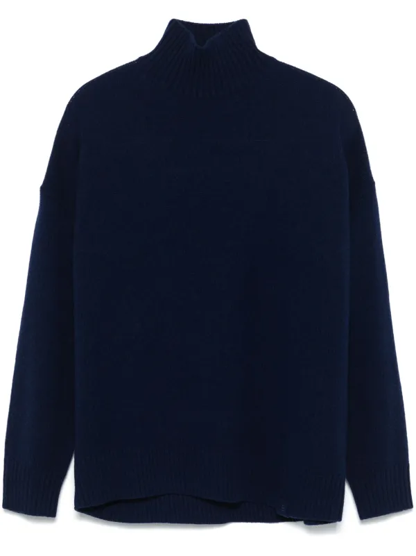 Victoria Beckham Cut-out Sweater in Blue