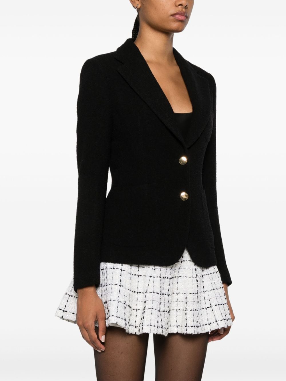 Shop Tagliatore Debra Blazer In Black