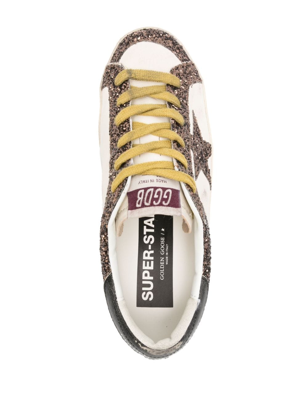 Shop Golden Goose Super-star Sneakers In Neutrals