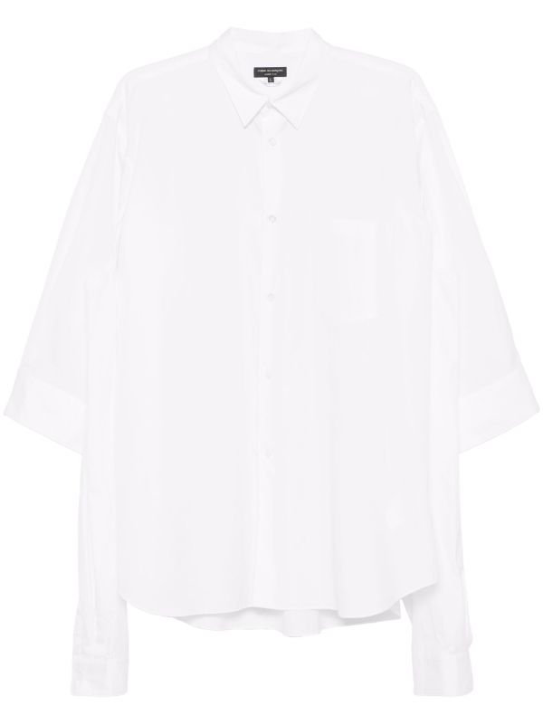 Comme Des Garçons Homme Plus ダブルスリーブ シャツ | ホワイト | FARFETCH JP