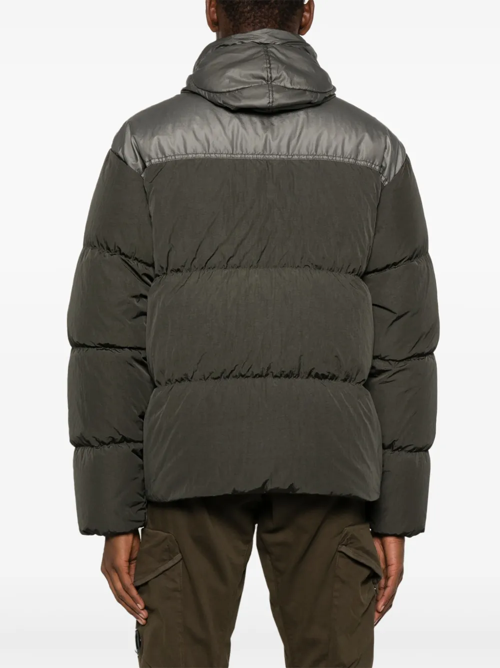 C.P. Company Eco Chrome-R donsjack Groen