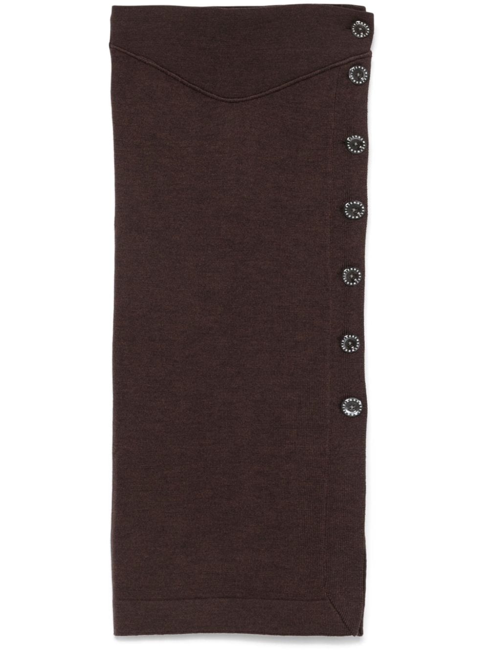 Shop Vivienne Westwood Pamela Midi Skirt In Brown