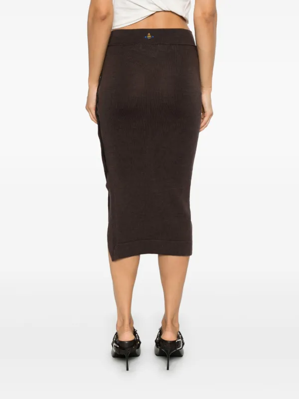 24AW new/Vivienne Westwood パメラミディスカート Skirt Brown 24AW new/Vivienne Westwood パメラミディスカート Skirt Brown