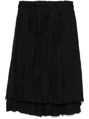 Black Comme Des Garçons Pleated Skirts for Women - Shop on Black Comme Des Garçons Pleated Skirts for Women - Shop on