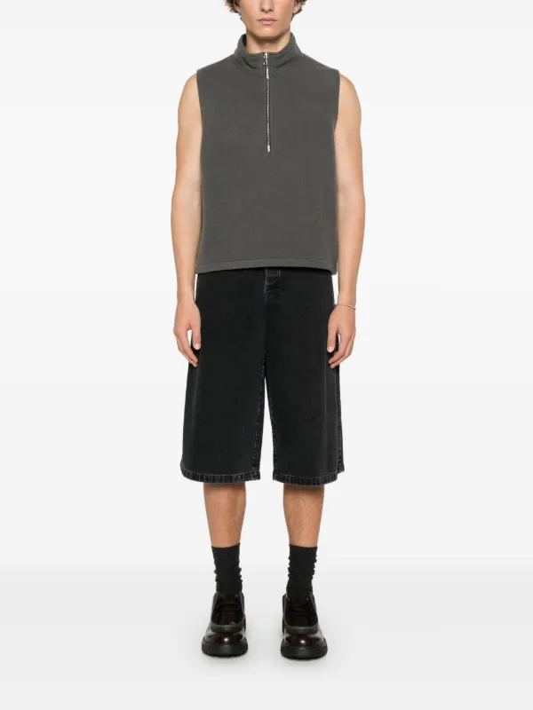 RIER デニム　バミューダショーツ Rier デニムショーツ | グレー | FARFETCH JP