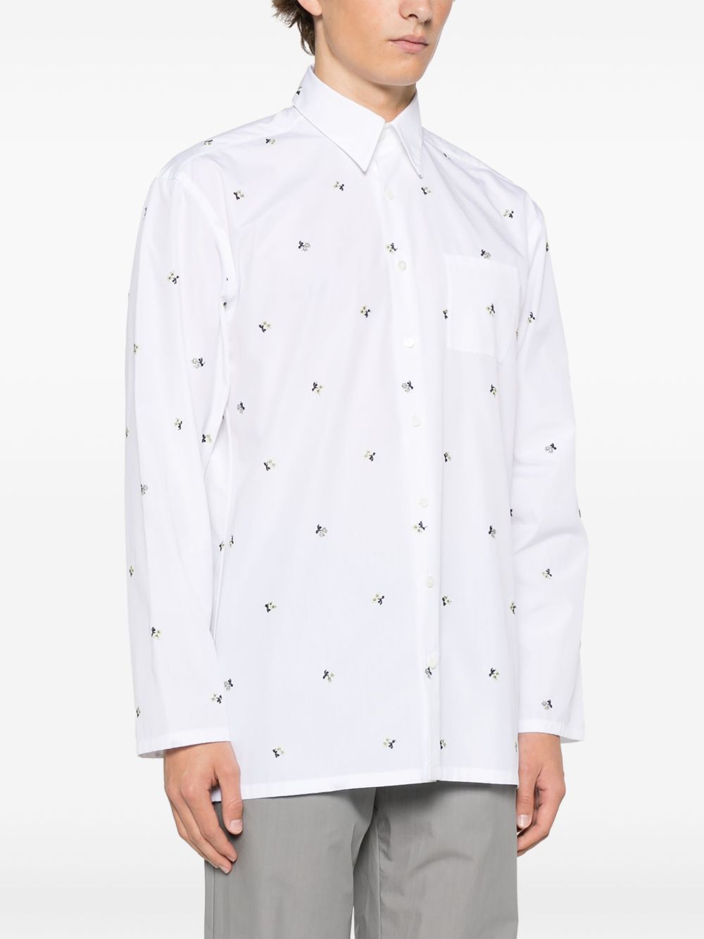 RIER POPLIN COTTON SHIRT