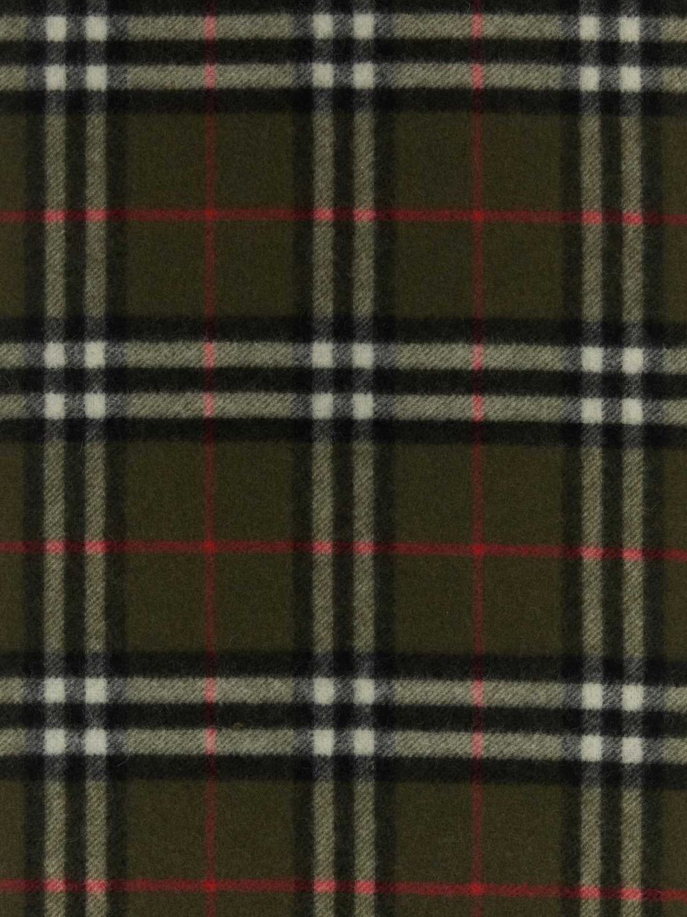 Burberry checked scarf Men