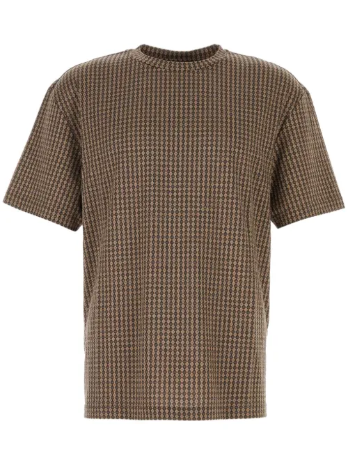 T-shirt à broderies - Giorgio Armani - Modalova