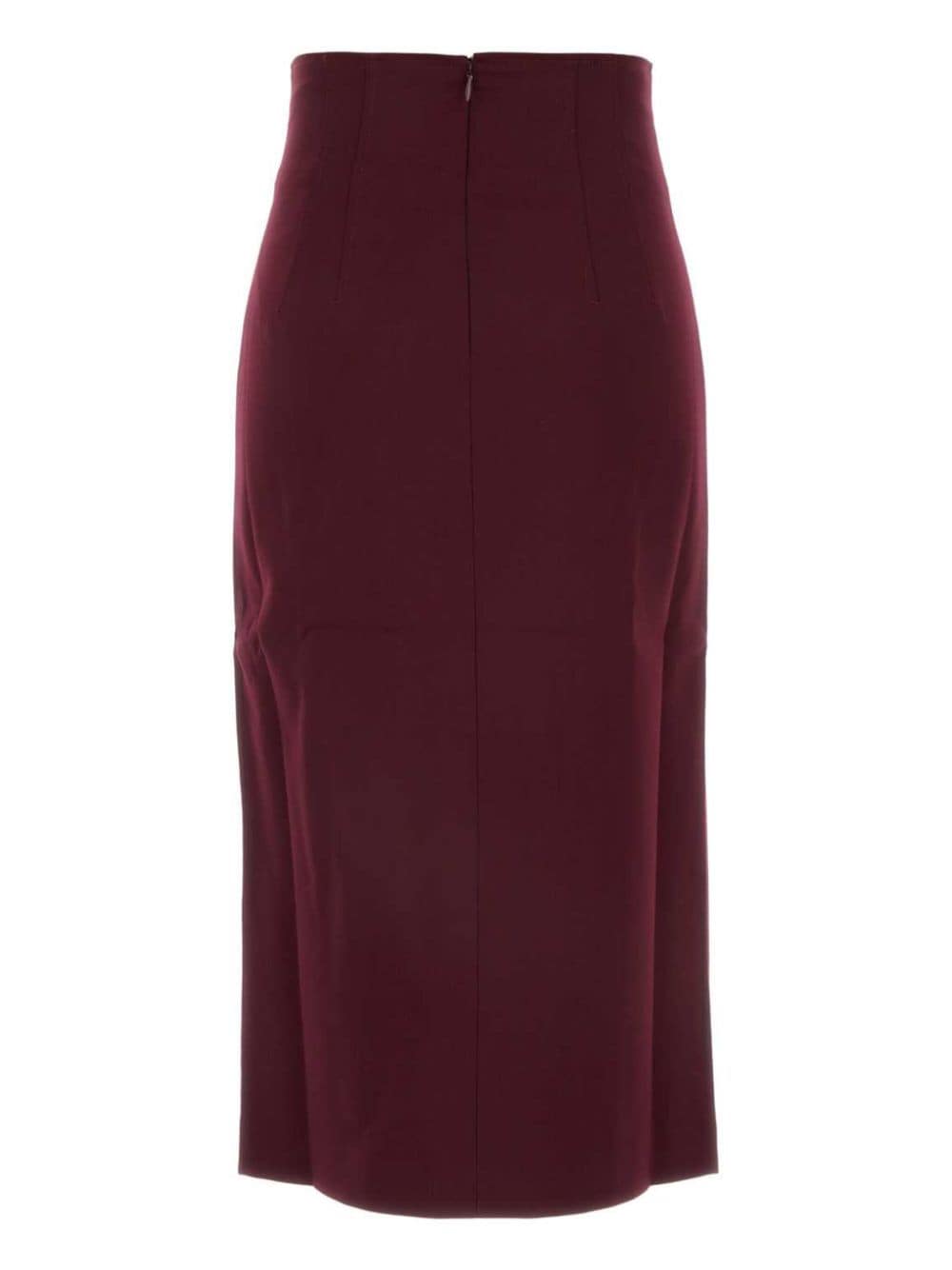 THE ANDAMANE Stephanie pencil skirt - Rood