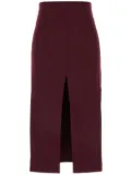 THE ANDAMANE Stephanie pencil skirt - Red