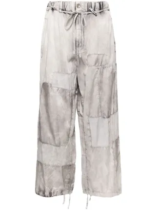 Maison MIHARA YASUHIRO サテンパンツ | グレー | FARFETCH JP