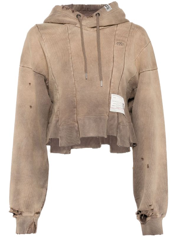 Maison MIHARA YASUHIRO Klassischer Hoodie | Braun | FARFETCH AT