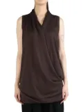 Frenckenberger cashmere top - Brown