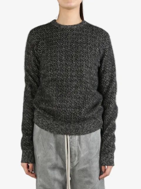 Frenckenberger chevron-pattern sweater